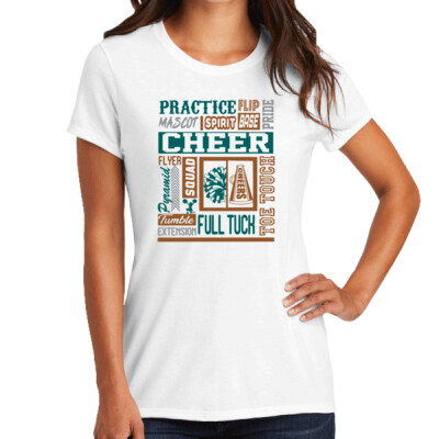 Cheer theme Ladies Shirt (3 colors)  Thumbnail