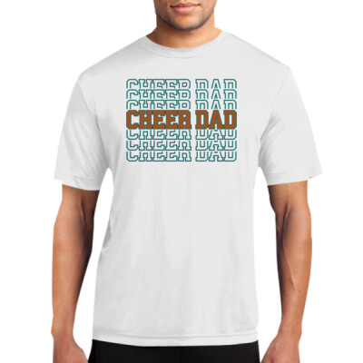 Cheer Dad Drifit Tee (black or white) Thumbnail